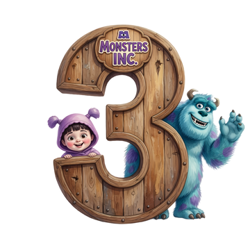 Kids Birthday Number 3