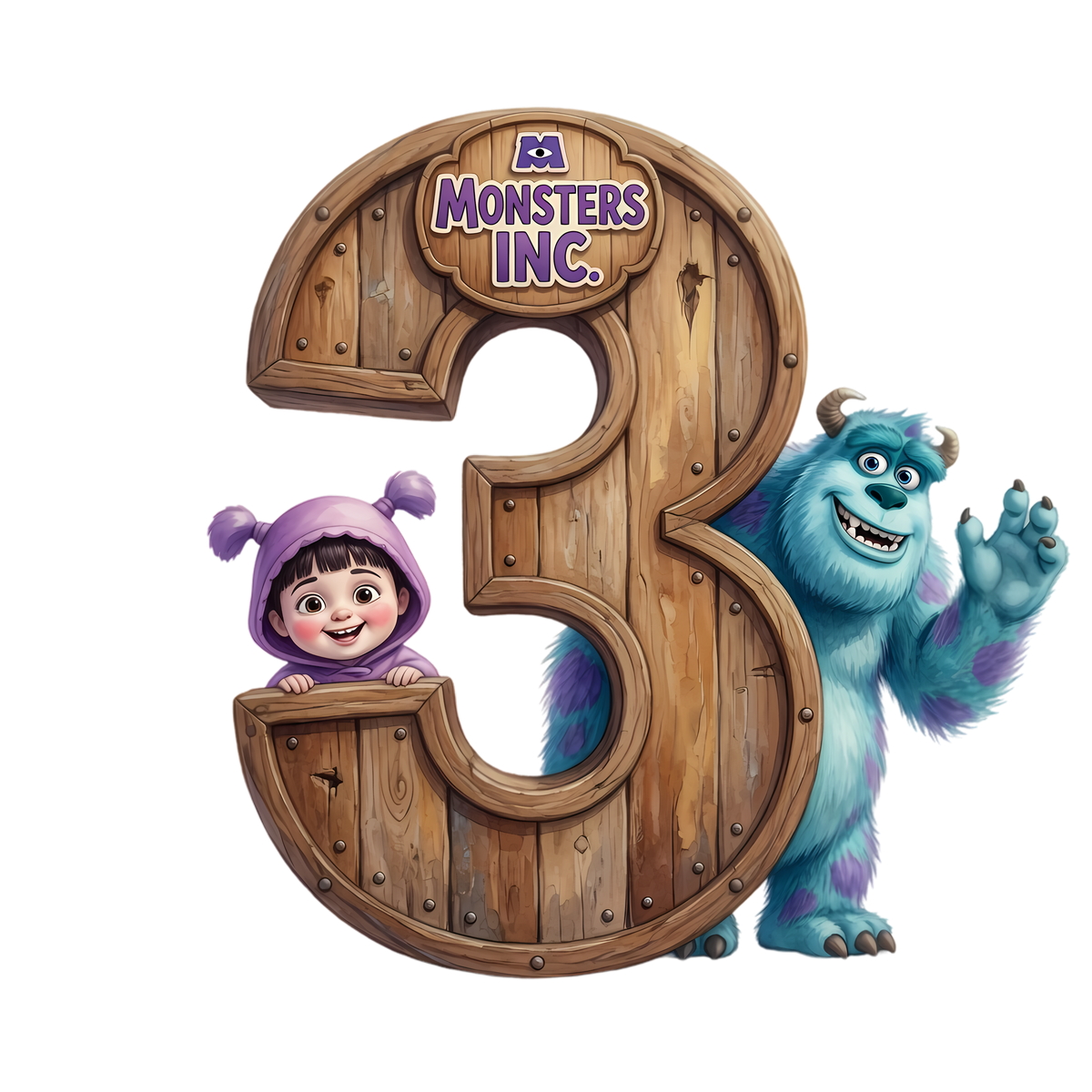 Kids Birthday Number 3