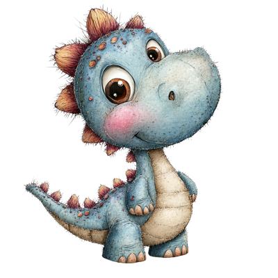 Baby Dino Bundle – 10 DTF Transfers, Ready to Press