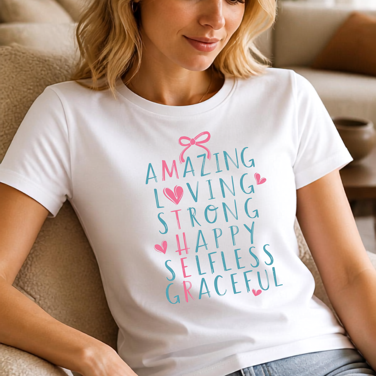 Mother Acrostic Word Art Print