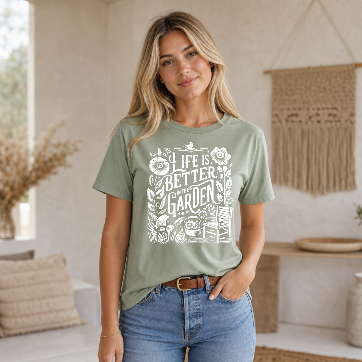 Life Is Better In Garden