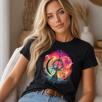 Celestial Cosmic Moon