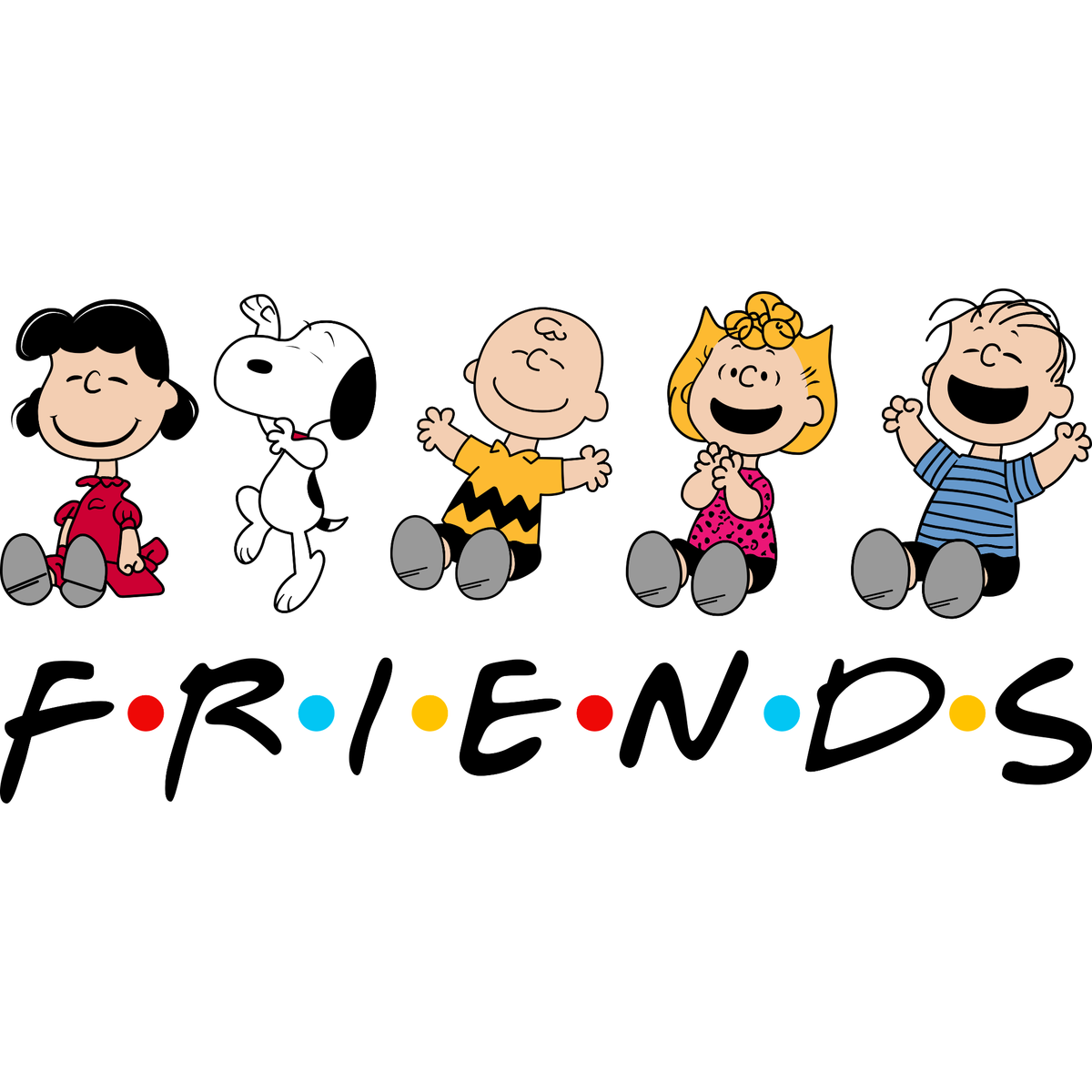 Friends Cartoon Characters
