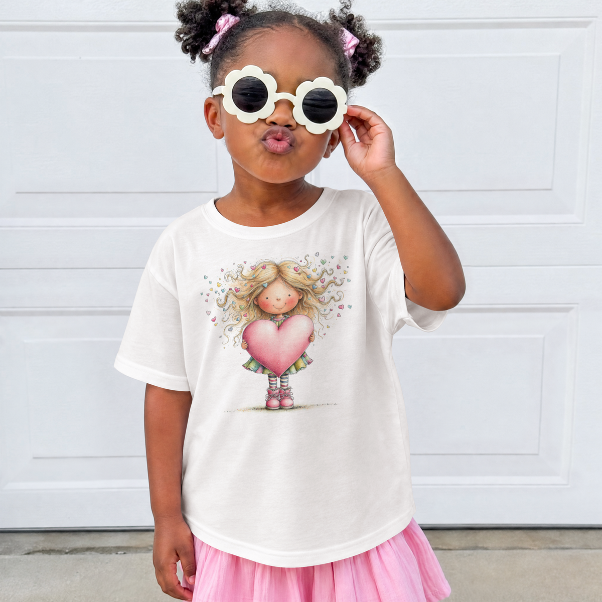 Little Girl With Heart