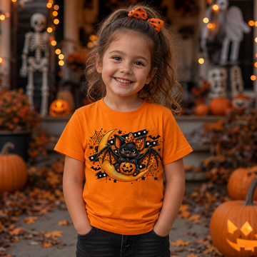 Cute Black Bat Halloween DTF transfer
