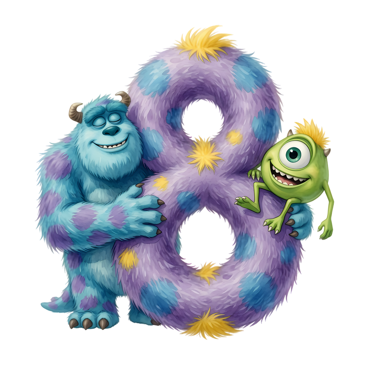 Kids Birthday Number 8